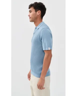 rag & bone サクソン・シルクブレンド ジョニー ポロ Fogbl - サムネイル4