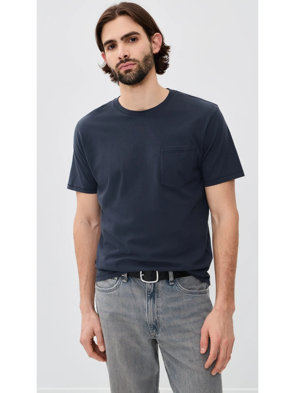rag & bone ガーメントダイ クラシックポケットTシャツ - 画像2
