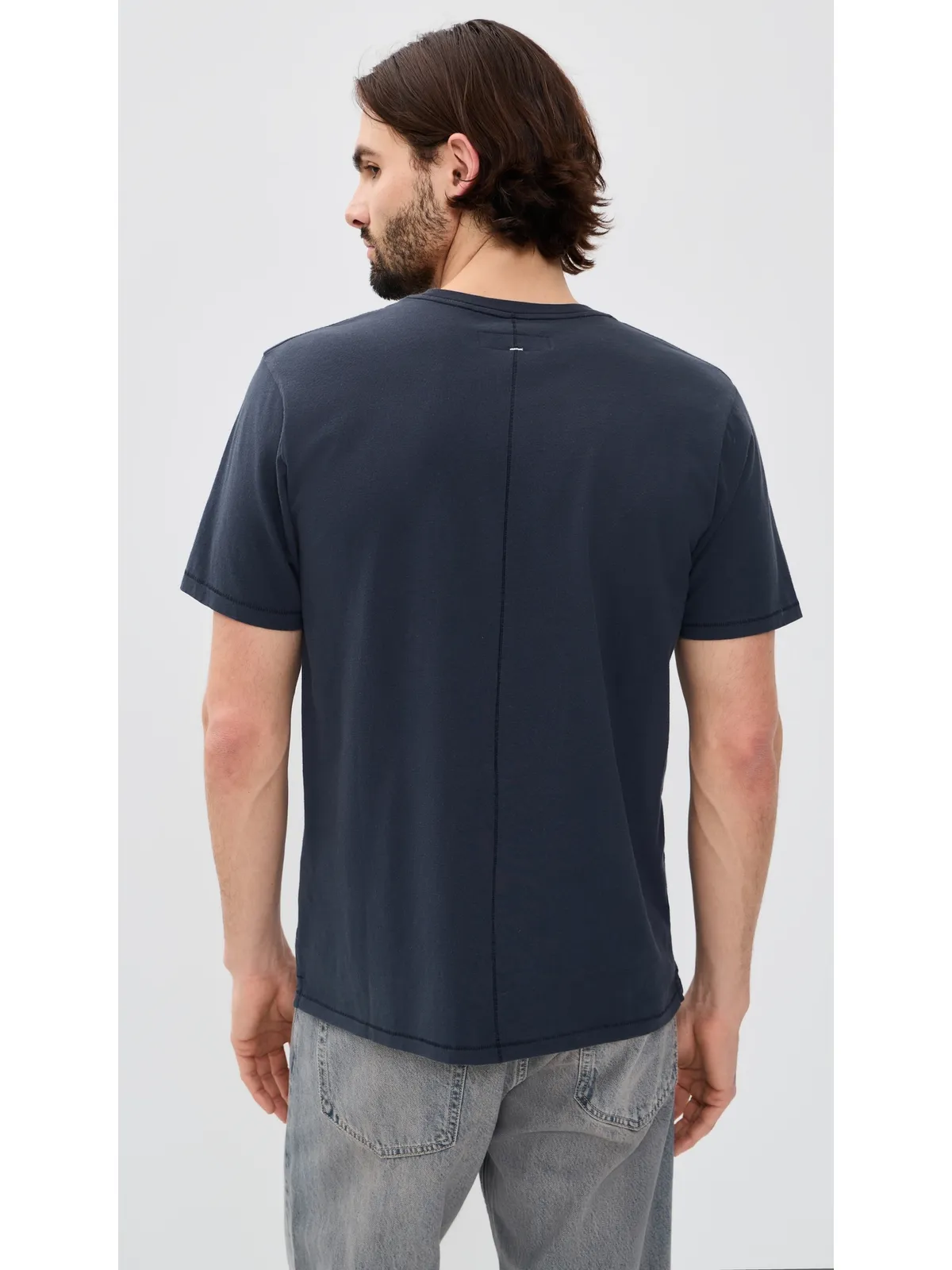 rag & bone ガーメントダイ クラシックポケットTシャツ - 画像3