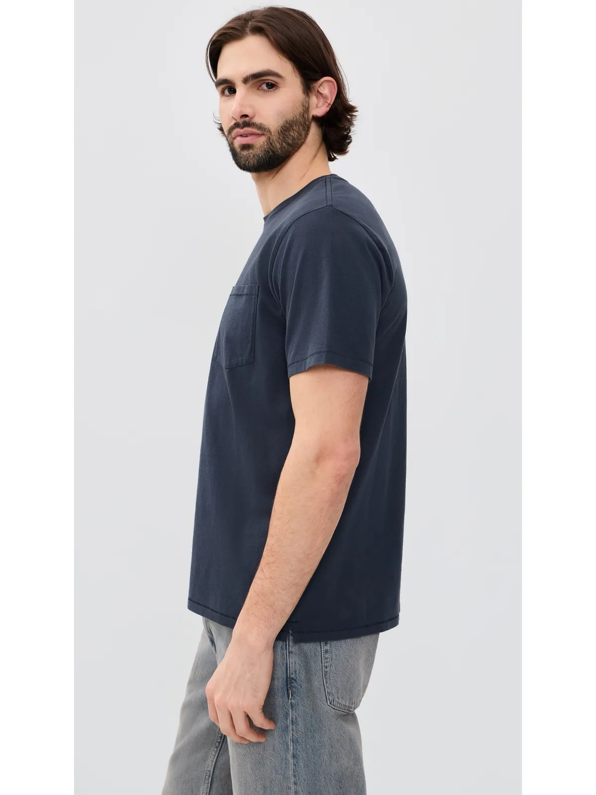 rag & bone ガーメントダイ クラシックポケットTシャツ - 画像4