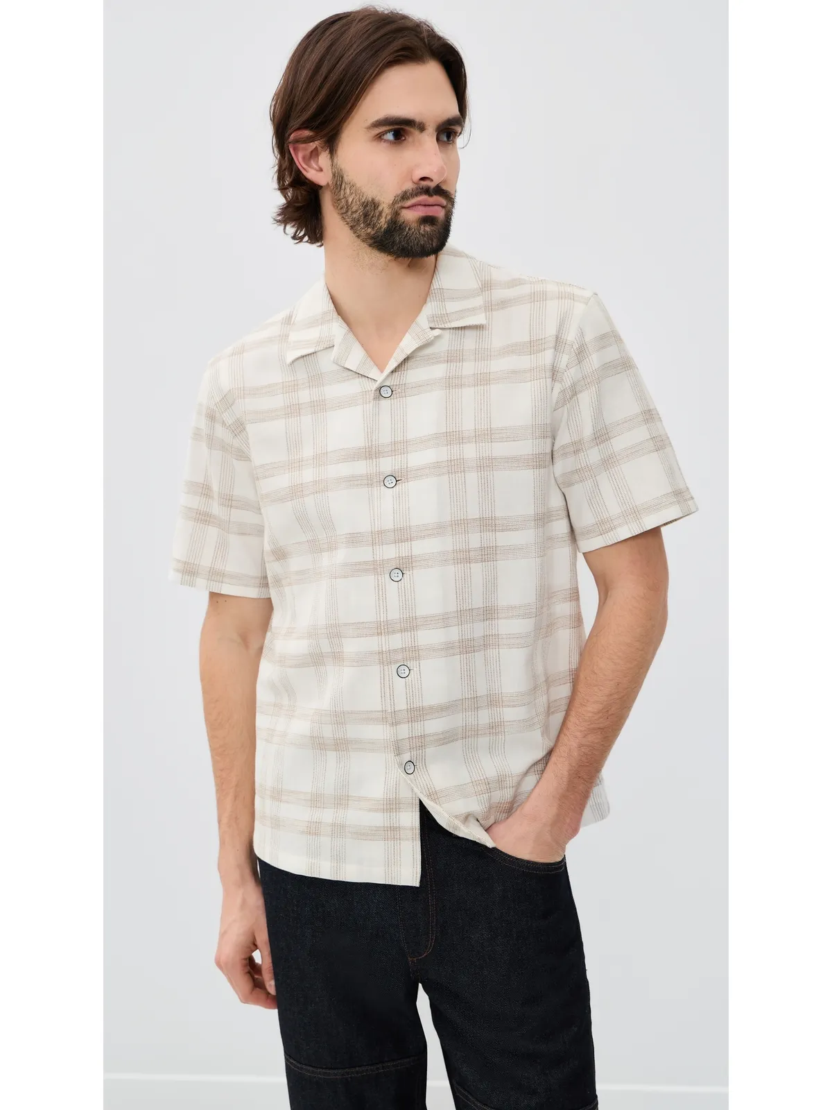 rag & bone アベリー チェックシャツ チャダ Mサイズ - 画像2