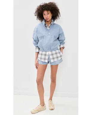 rag & bone ミラマー・フライウェイト・プルオーバー シャル - サムネイル5
