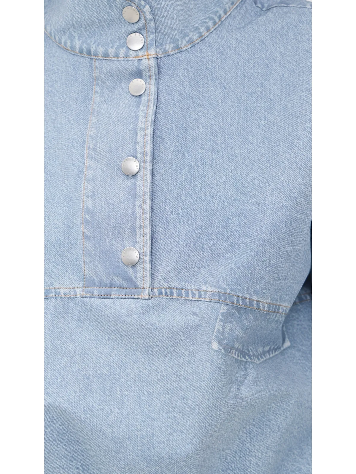 rag & bone ミラマー・フライウェイト・プルオーバー シャル - 画像6