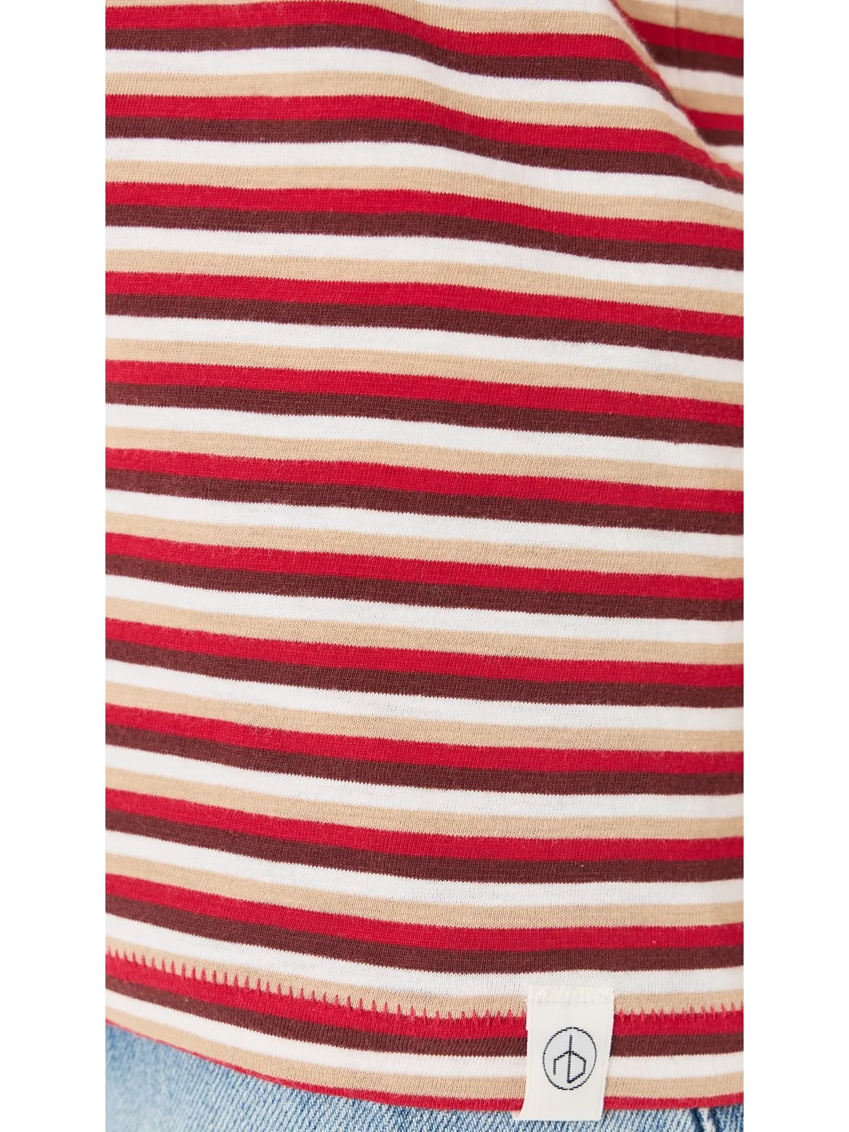 rag & bone スラブストライプTシャツ - 画像6