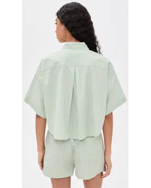 rag & bone マリンショートスリーブストライプシャツ - サムネイル3