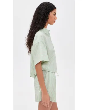 rag & bone マリンショートスリーブストライプシャツ - サムネイル4