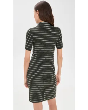 rag & bone ニットストライプ ポロ ミニドレス armmt M - サムネイル3
