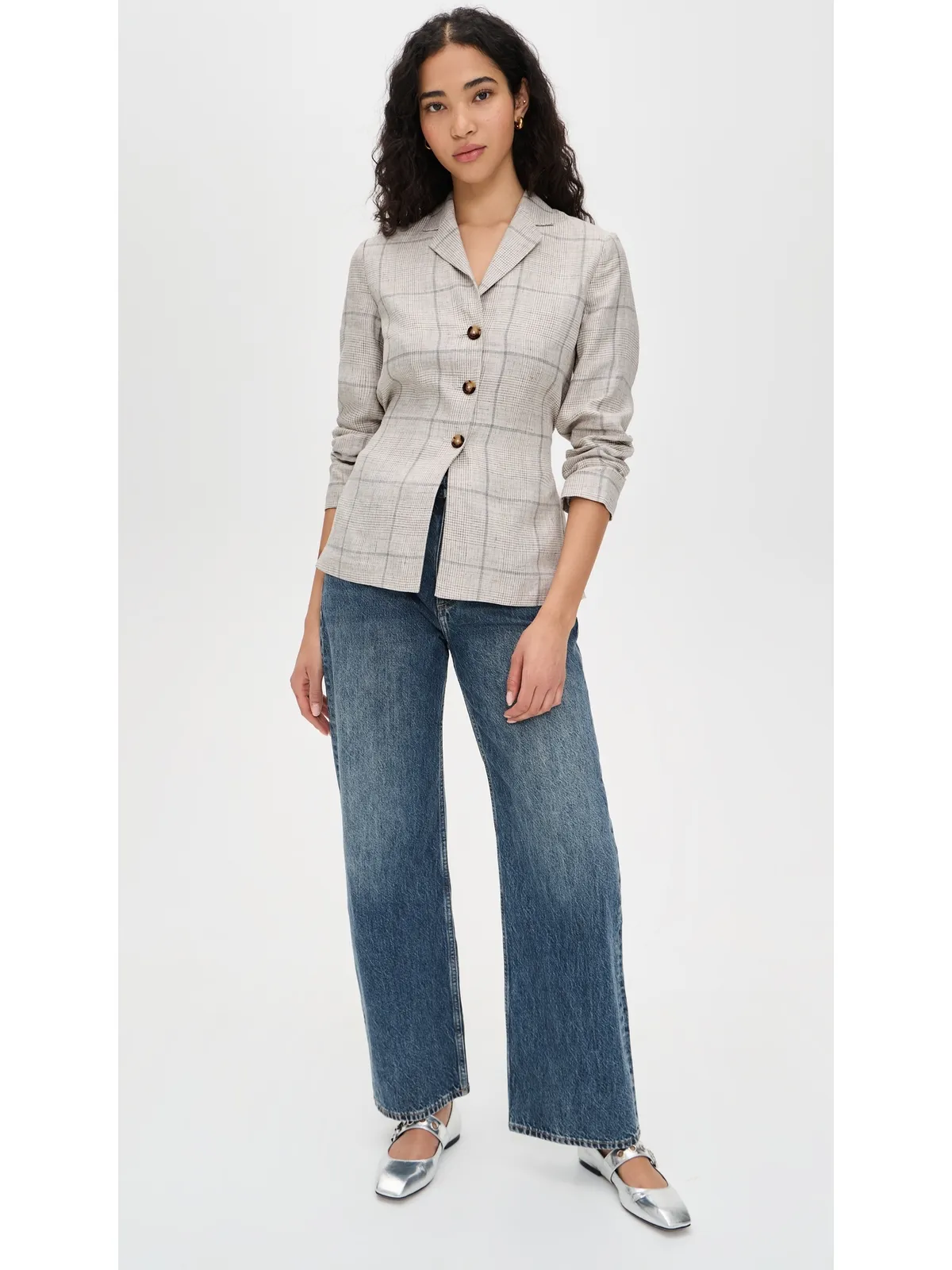 rag & bone チャペル チェック ブレザー - 画像5
