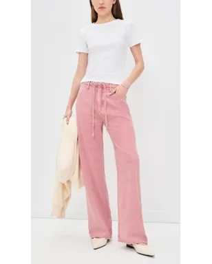 rag & bone フェザーウェイト Phoebe ドローストリング ジーンズ Raspberry - サムネイル5