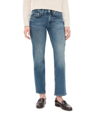 rag & bone ハーロー ローライズ アンクルストレート ジーンズ - サムネイル1