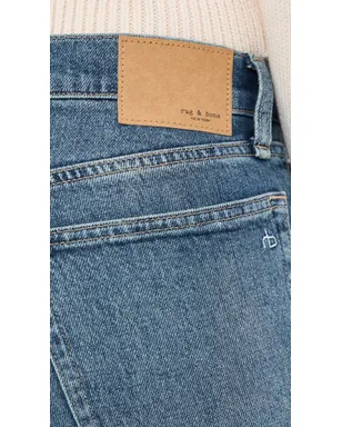 rag & bone ハーロー ローライズ アンクルストレート ジーンズ - サムネイル6