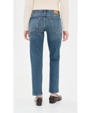 rag & bone ハーロー ローライズ アンクルストレート ジーンズ - サムネイル3