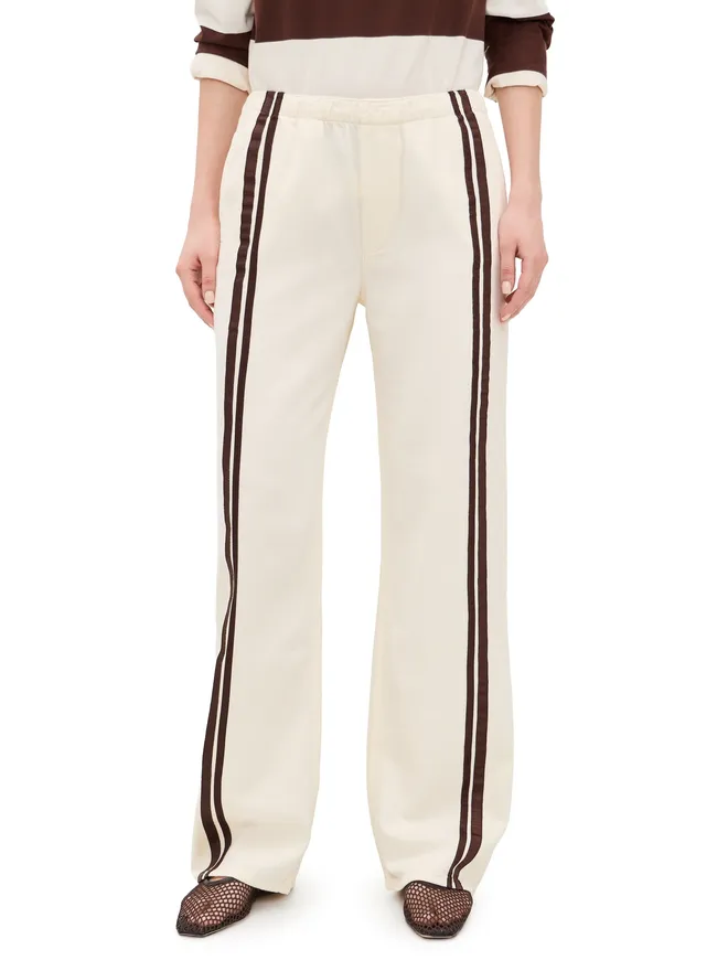 Rag & Bone rag & bone フェザーウェイト ローガン プルオン トラックパンツ エクリュ スポーツの商品画像