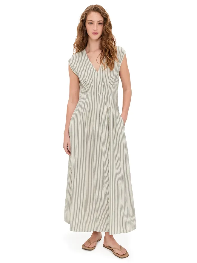 Rag & Bone rag & bone イネス ストライプサテン ドレスの商品画像