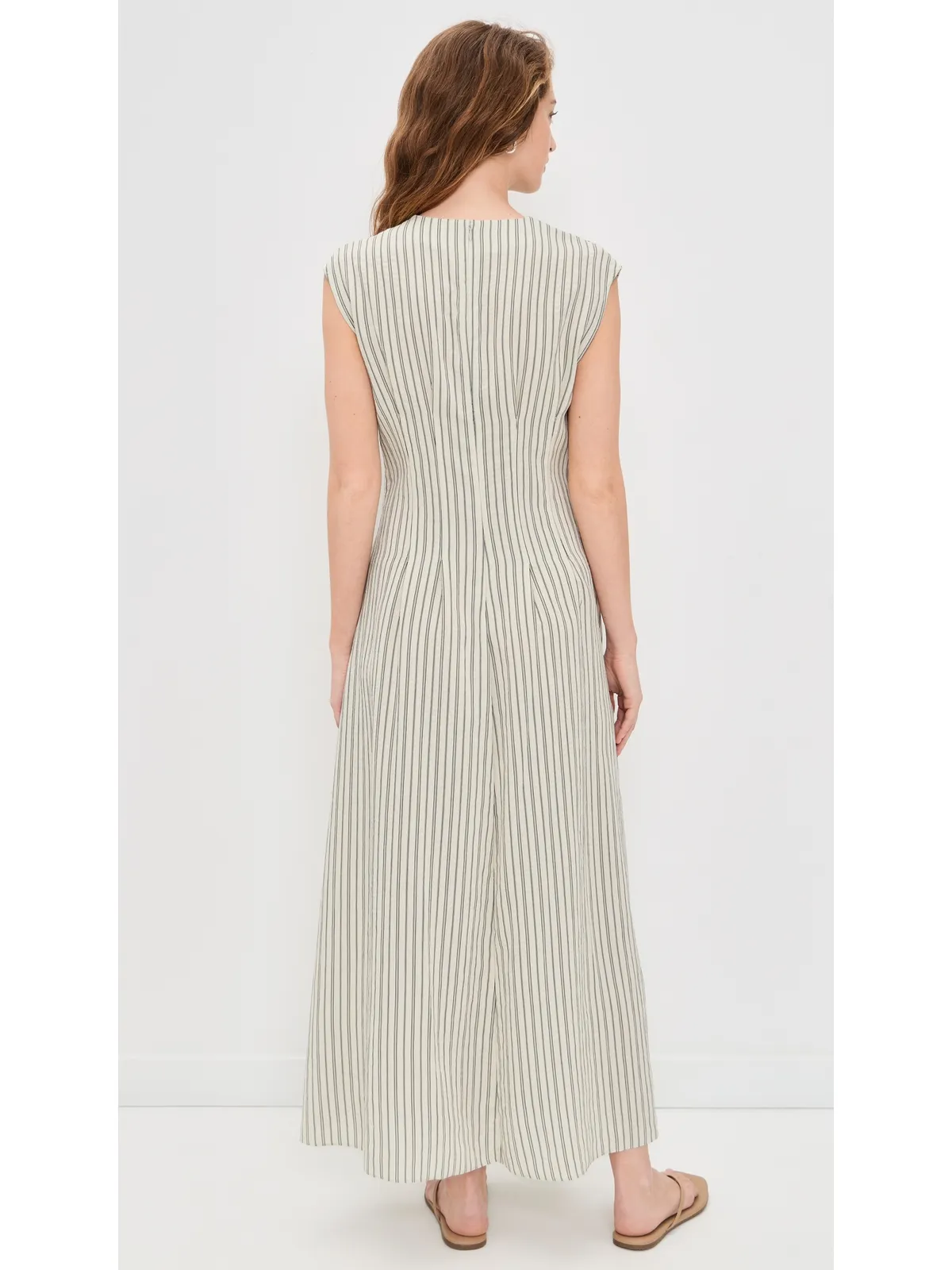 rag & bone イネス ストライプサテン ドレス - 画像3