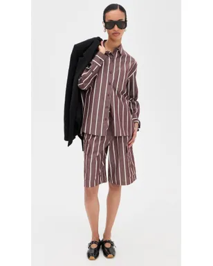 rag & bone ビクトリア・ストライプ ショーツ - サムネイル2