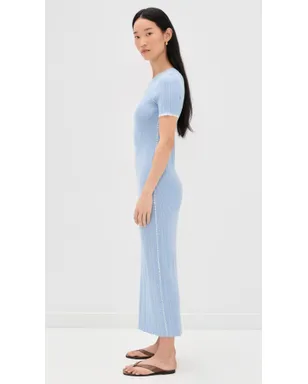 rag & bone ハーパー ミディドレス スカイ サイズM - サムネイル4