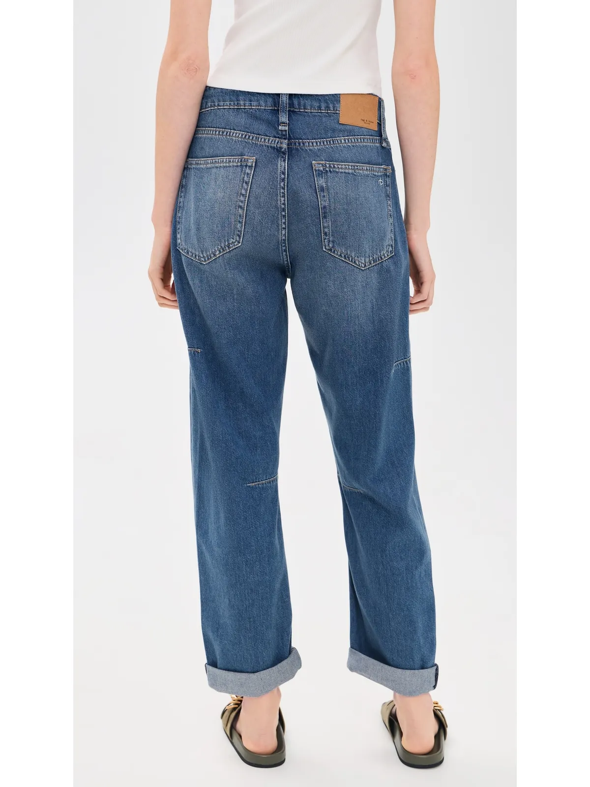 rag & bone フェザーウェイト・スリム・テーパード Stevie Jeans エコー - 画像3