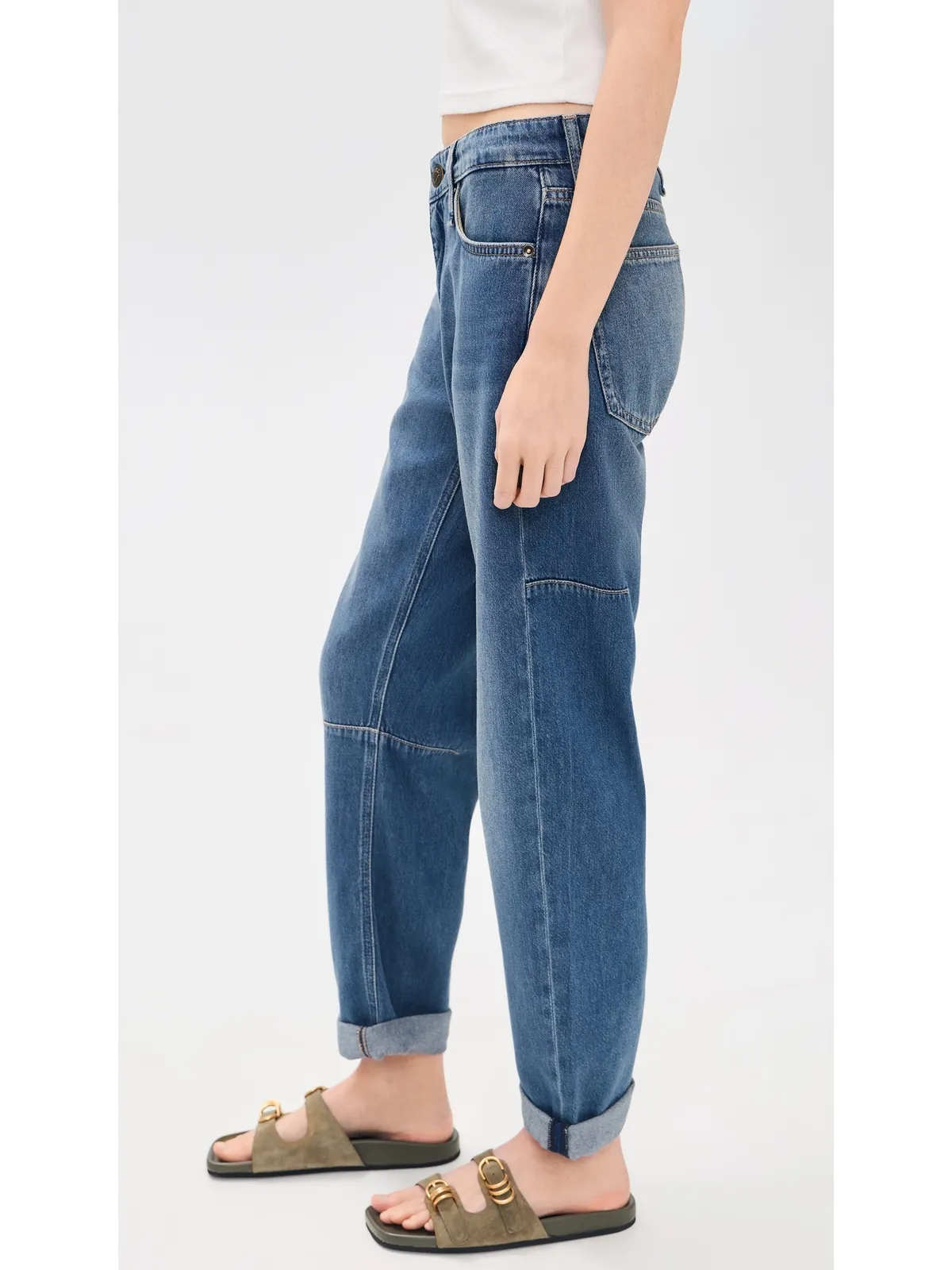 rag & bone フェザーウェイト・スリム・テーパード Stevie Jeans エコー - 画像4
