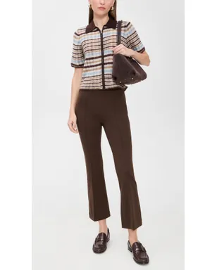 rag & bone イリナ キックフレアパンツ コーヒー色 - サムネイル5