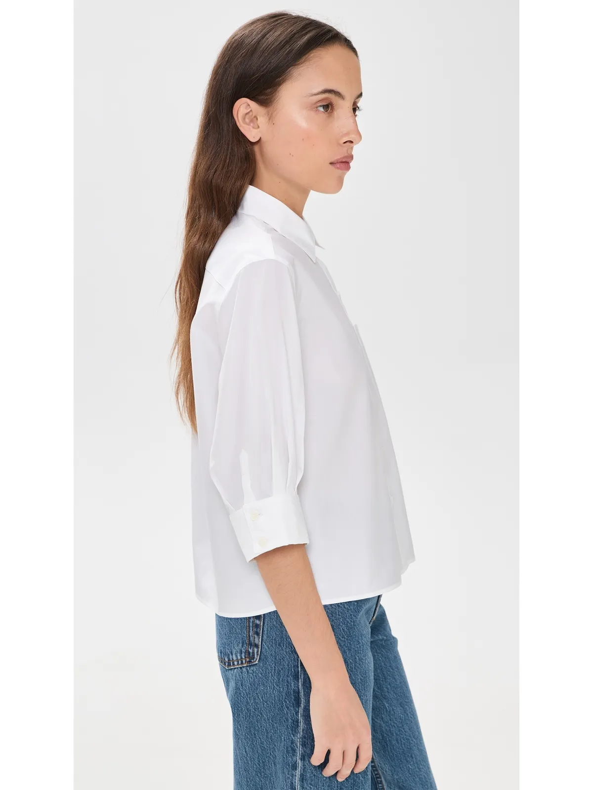 rag & bone ルチア ポプリン ボタンダウンシャツ - 画像4