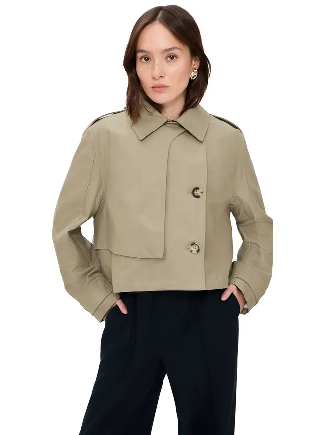 Rag & Bone rag & bone クロップド トレンチコートの商品画像