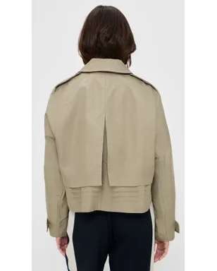 rag & bone クロップド トレンチコート - サムネイル3