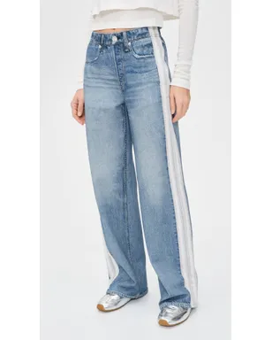 rag & bone ミラマー テリー プルオン ワイドレッグパンツ - サムネイル2