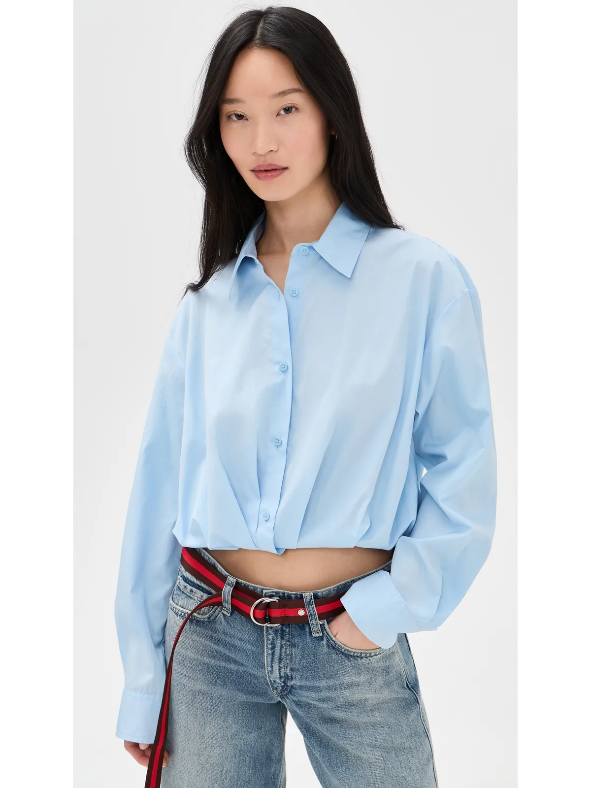 rag & bone Andy トップ スカイ M - 画像2