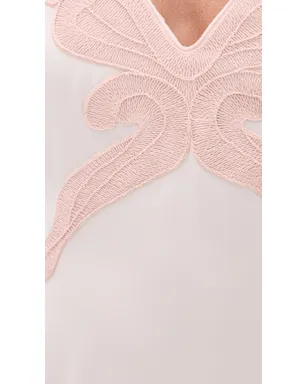 rag & bone Ann 刺繍入りスリップドレス ピンク - サムネイル6