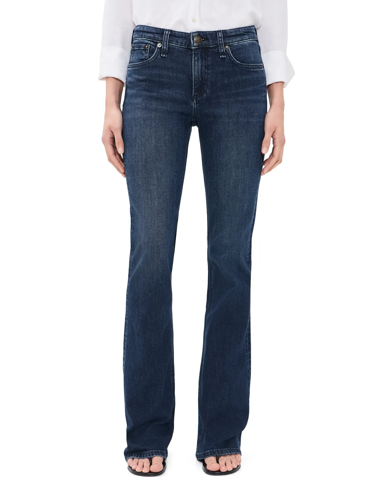 rag & bone キンスリー ブーツカットジーンズ Lulu - 画像1