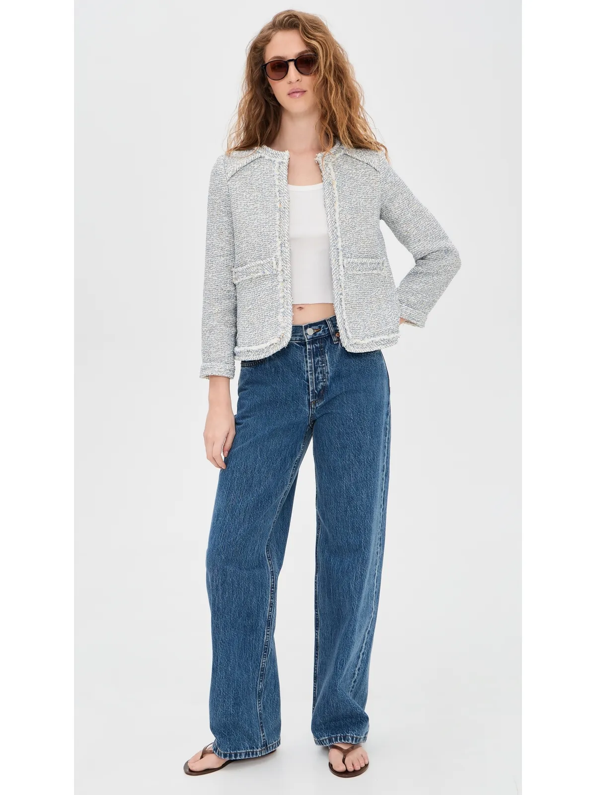rag & bone クラリス ツイード ジャケット - 画像5