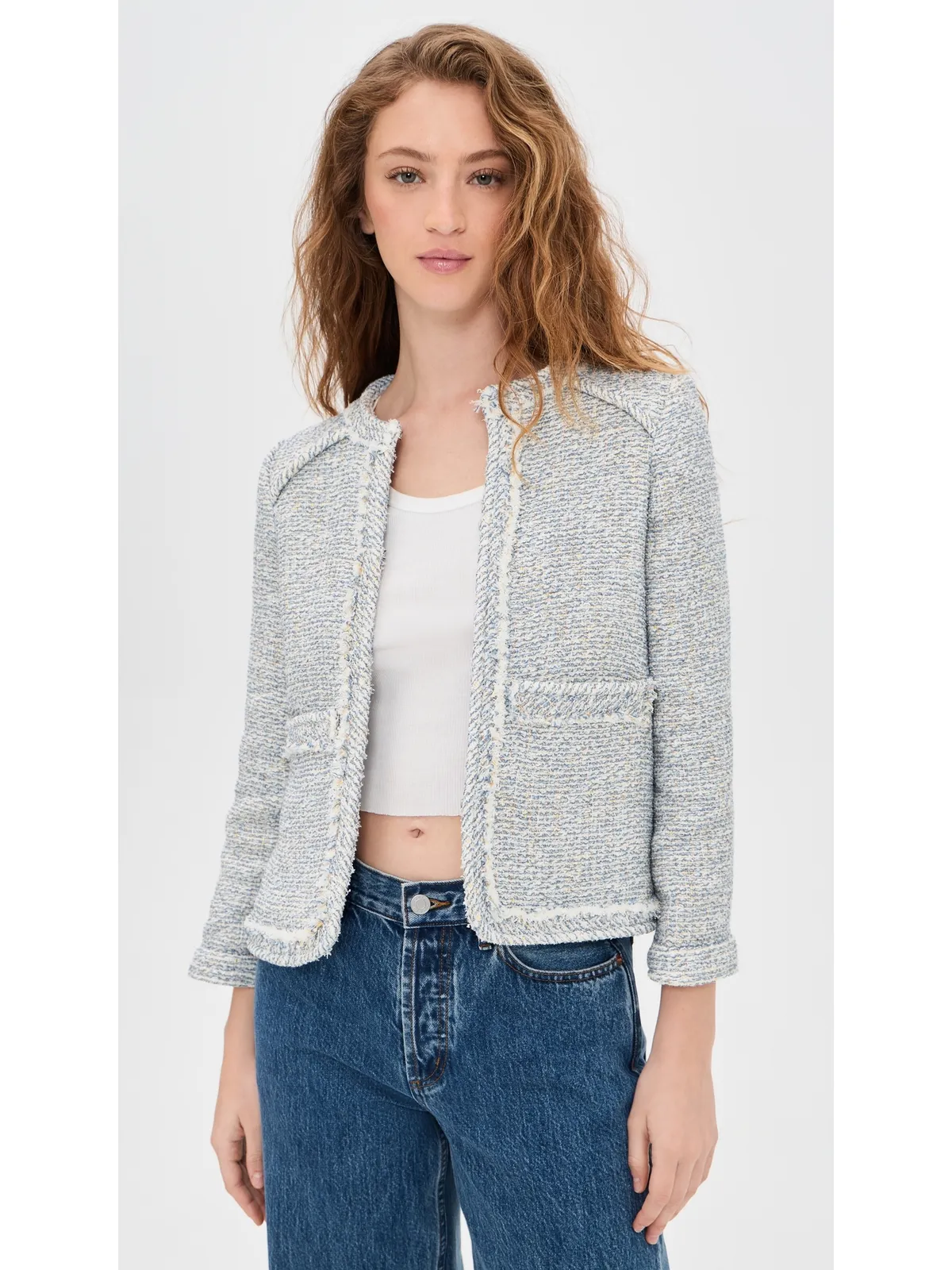 rag & bone クラリス ツイード ジャケット - 画像2
