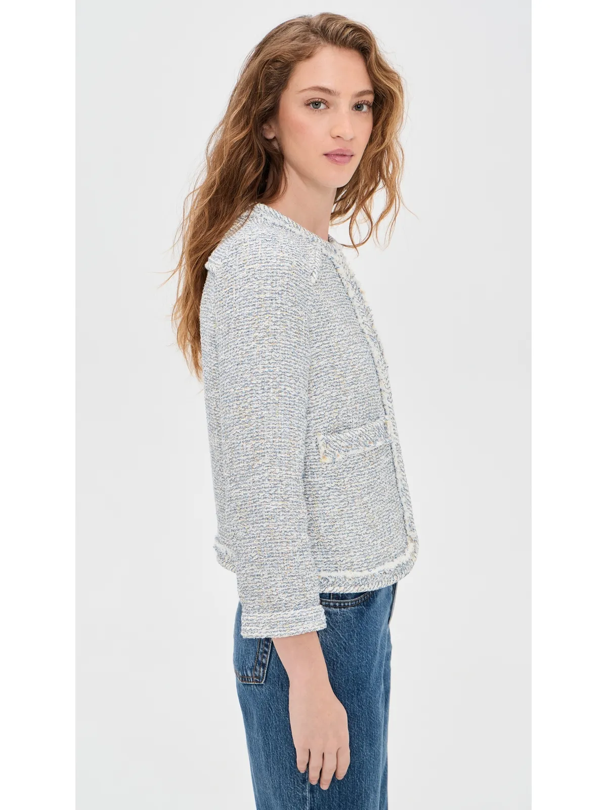 rag & bone クラリス ツイード ジャケット - 画像4