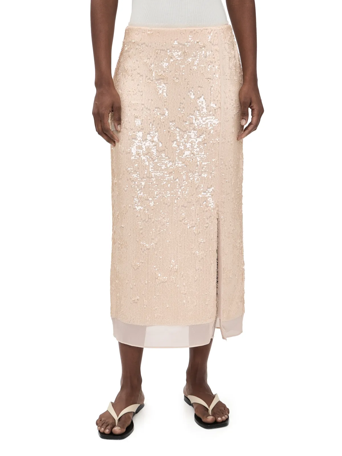 rag & bone カリ シークイン スカート - 画像1