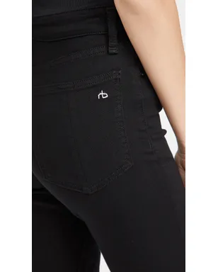 rag & bone Nina ハイライズ スキニージーンズ ブラック 24 - サムネイル6