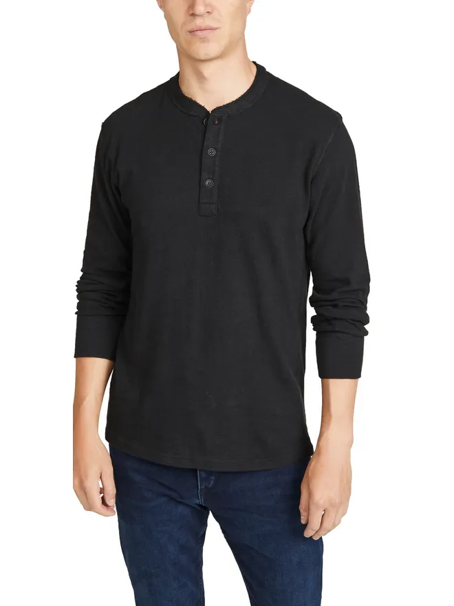 Rag & Bone rag & bone 長袖クラシック ヘンリーネック シャツの商品画像