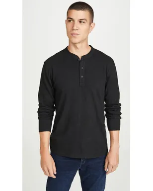 rag & bone 長袖クラシック ヘンリーネック シャツ - サムネイル2