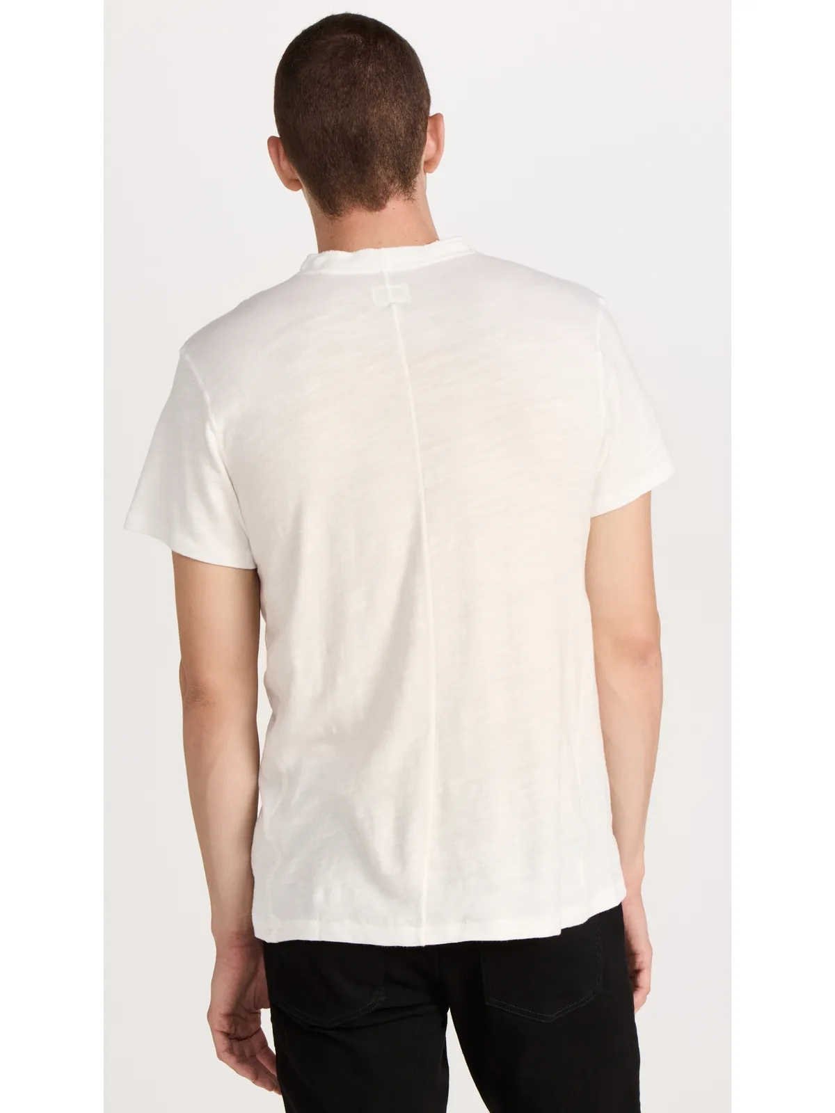 rag & bone クラシック 半袖 ヘンリーネック - 画像3