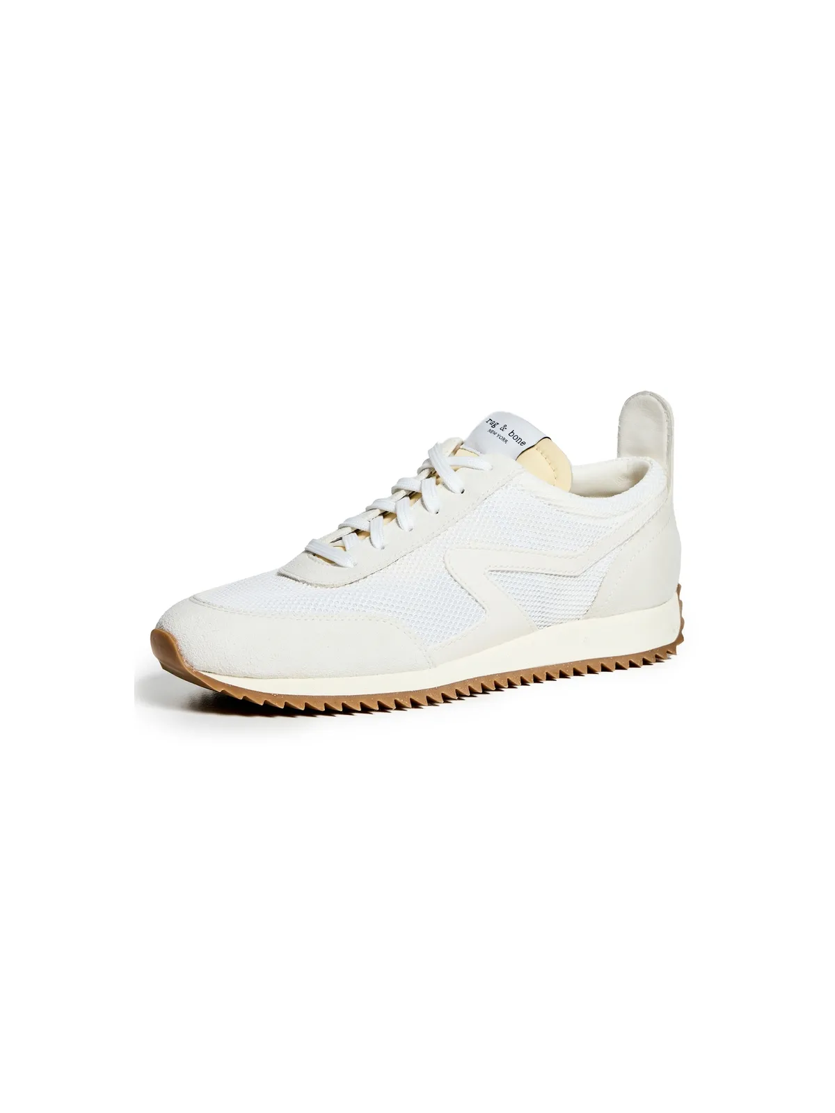 rag & bone レトロランナー メッシュスニーカー オフホワイト - 画像1