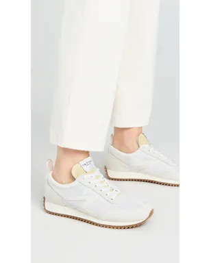 rag & bone レトロランナー メッシュスニーカー オフホワイト - サムネイル3