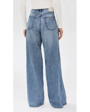 rag & bone Featherweight Sofie ハイライズ・ワイドジーンズ ベバリー - サムネイル3
