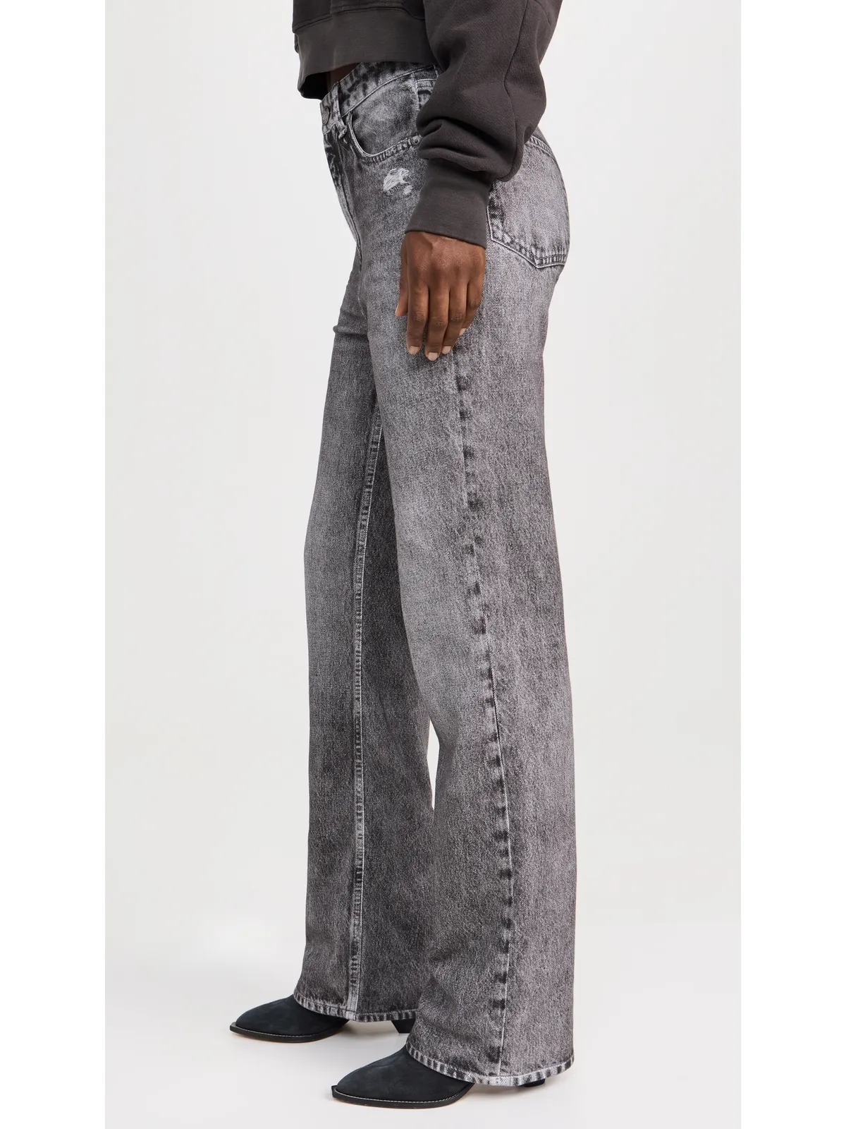 rag & bone Rb Miramar ストレートスウェットパンツ Raven - 画像4