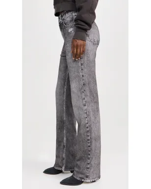 rag & bone Rb Miramar ストレートスウェットパンツ Raven - サムネイル4
