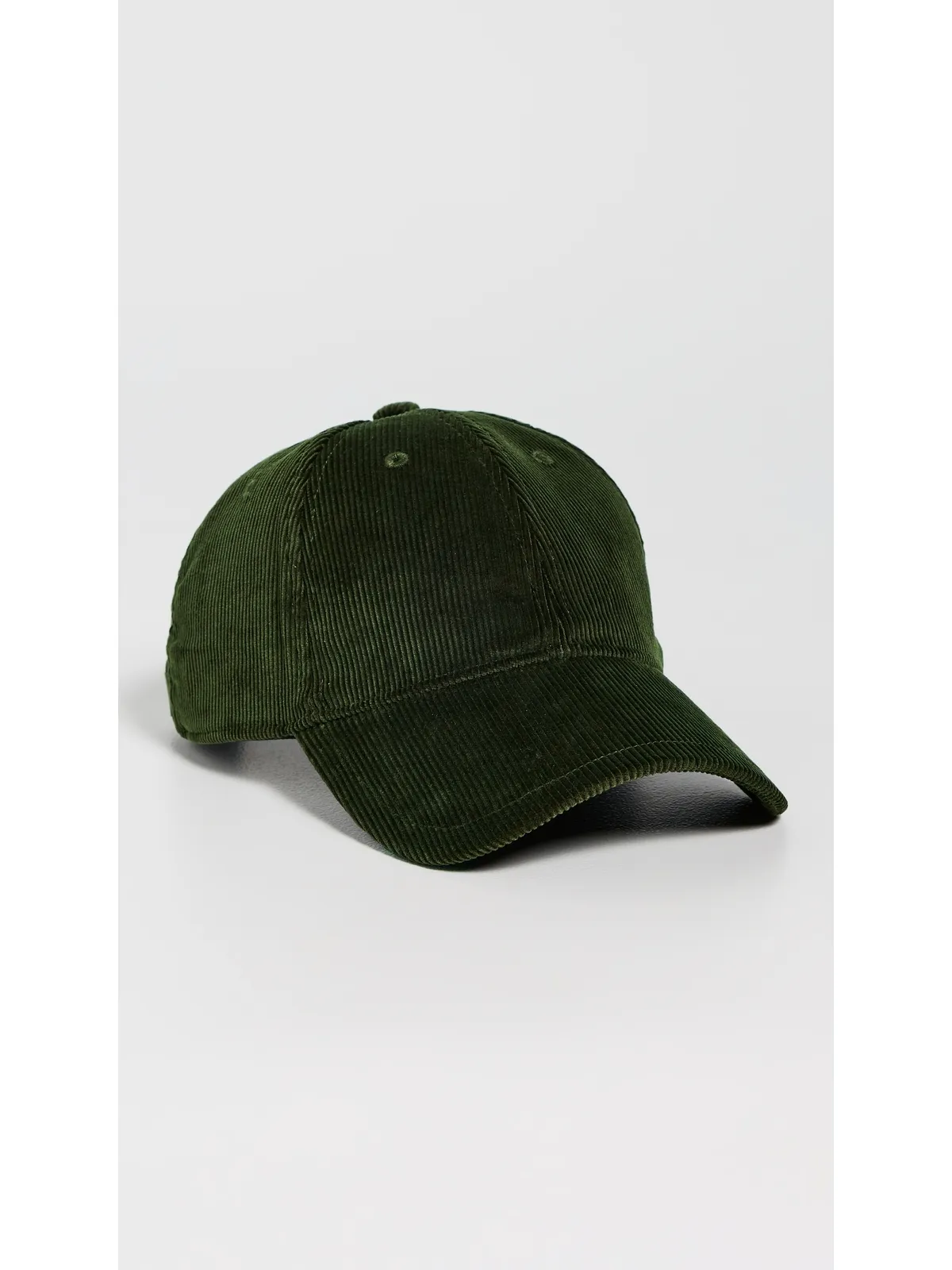 rag & bone Harlow コーデュロイ ベースボールキャップ オリーブ - 画像2