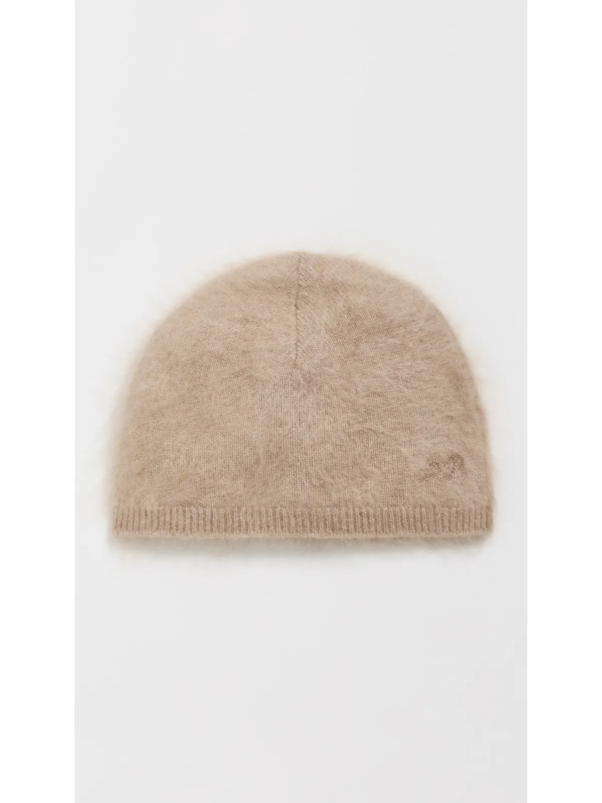 rag & bone Jada ブラッシュドカシミア ビーニー ミンク ワンサイズ - 画像2