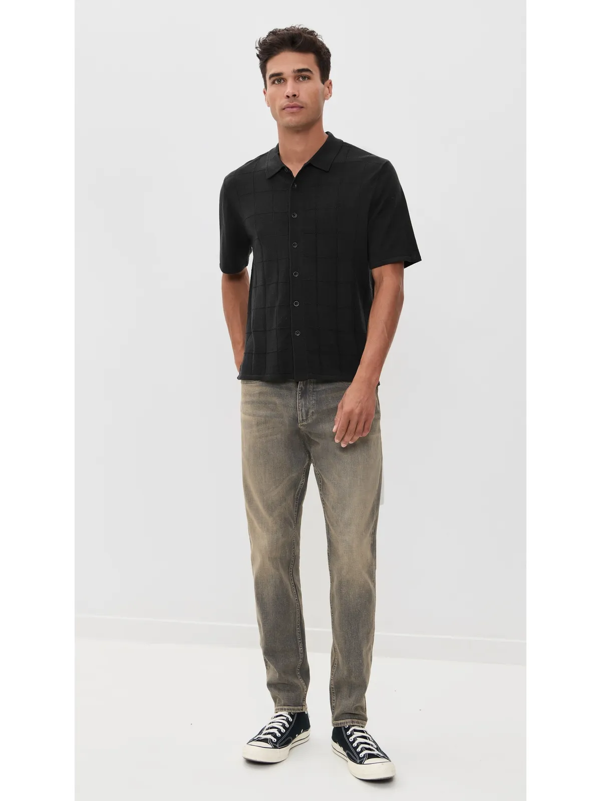 rag & bone ウィンドウペイン ダルトン シャツ - 画像5