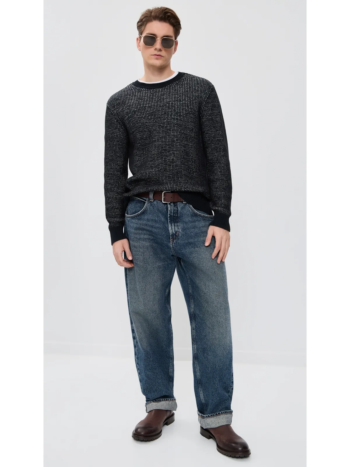 rag & bone サイモン・マール クルーネック セーター Nvymt - 画像5