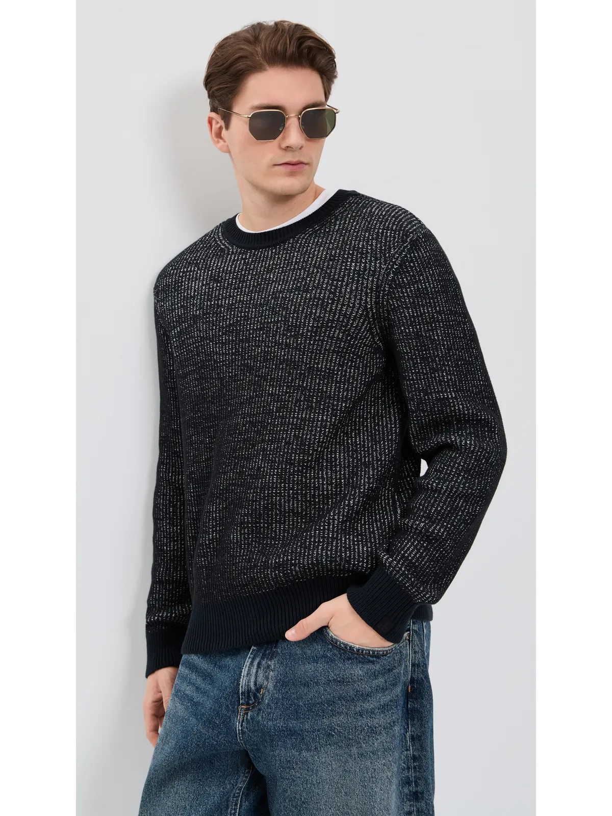 rag & bone サイモン・マール クルーネック セーター Nvymt - 画像2