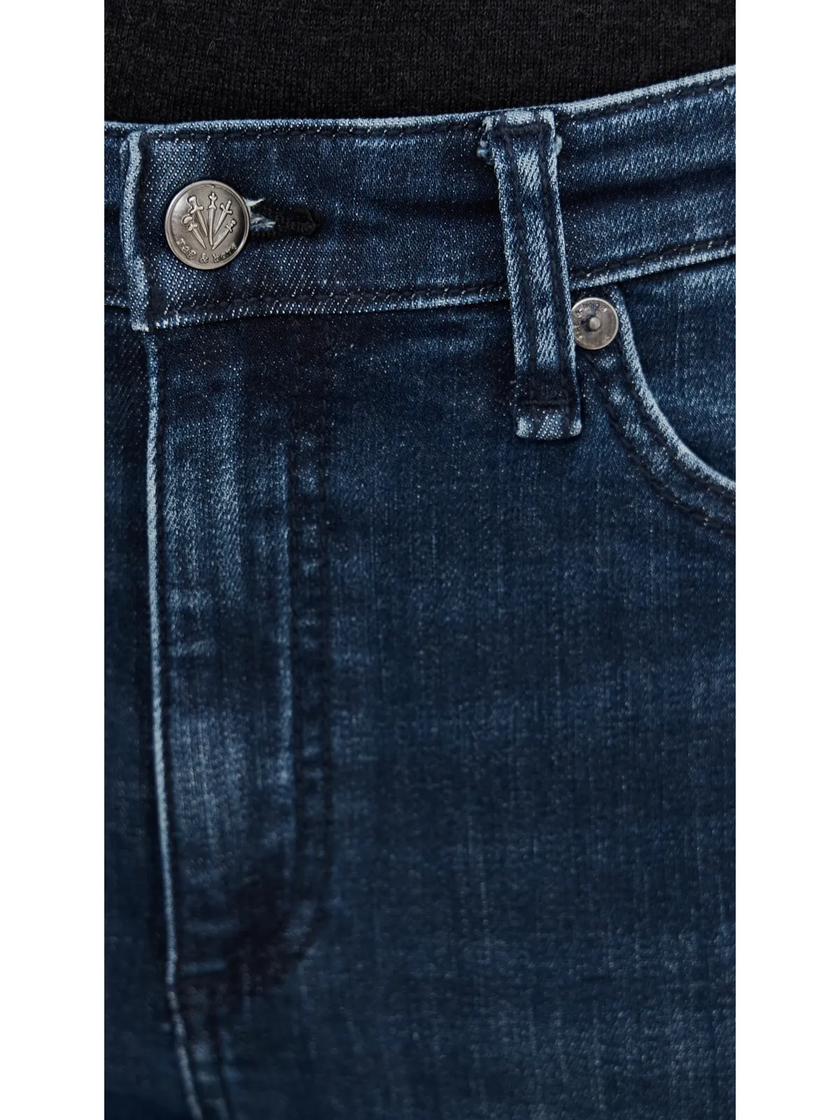 rag & bone Flexi Nina ハイライズ・フルレングス・スキニージーンズ - 画像6
